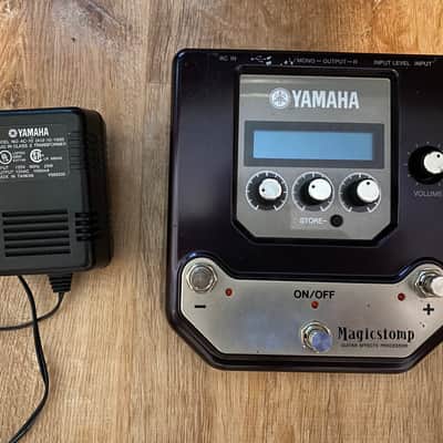 Yamaha MagicStomp UB99 Stereo Multi-Effect Pedal 1990s - Purple/Silver image 3