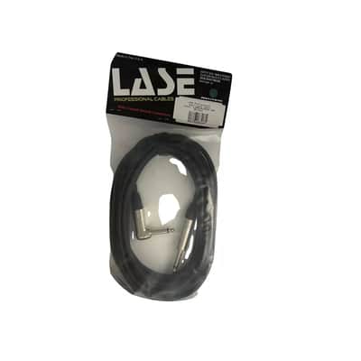 LASE 20 Ft Instrument Cable w/NEUTRIK LCNP2X & NP2RX Right Angle Cable Nickel image 1
