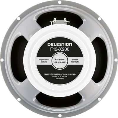 Celestion F12-X200 12" 8ohm 200W Ceramic Magnet Guitar Speaker 97dB 75Hz T6351 image 2