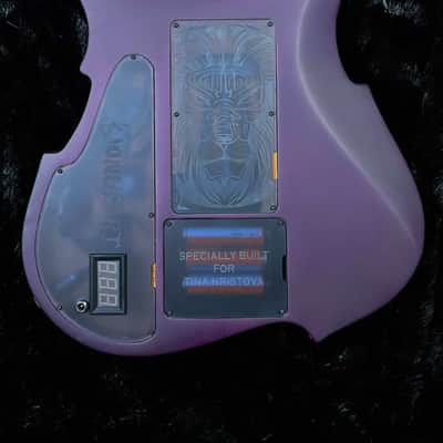 Lionheart Guitars Eximia Custom 6-String "Galaxy" | Built-in LED System | Edge Tremolo | w/ Hard Case & COA image 14