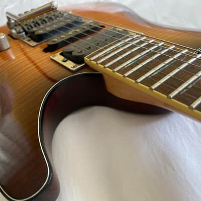 Ibanez S770FM Standard 2011, Antique Burst Flat. Gigbag, image 13