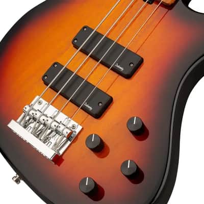 Sadowsky MetroExpress 24-Fret Modern Bass, Roasted Maple Fingerboard, 4-String - Tobacco Sunburst Transparent High Polish image 5