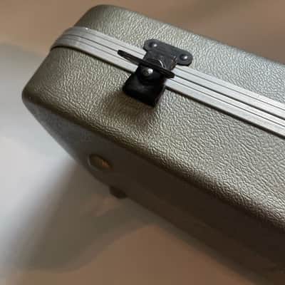 1980's Charvel Jackson Model Series Grey Chainsaw Bass Guitar Case image 21
