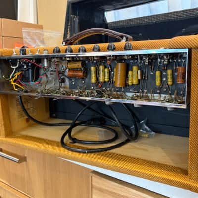 1958 Fender Tweed Bassman 5F6A Head Version image 4