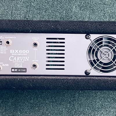 Carvin BX600 Mono Block Bass Amplifier image 3