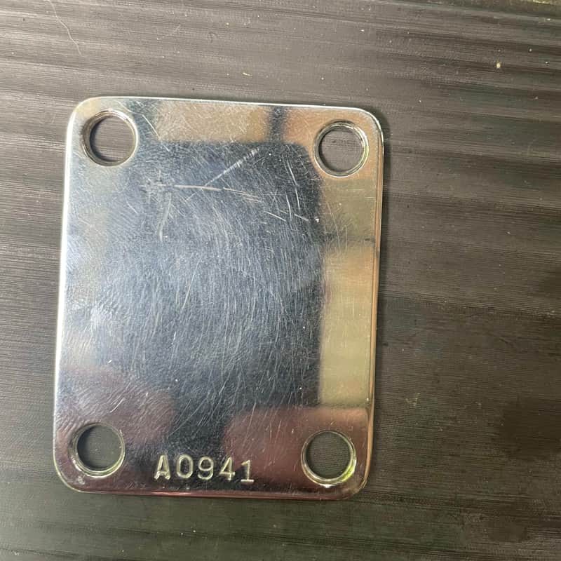 Fender Neck Plate 1984-86 image 1