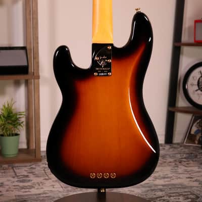 Fender 75th Anniversary American Professional PJ Bass - Rosewood Fingerboard, 2-Color Sunburst image 9