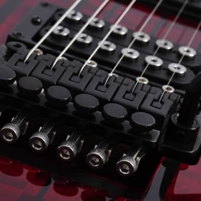 Schecter Synyster Standard Plus Electric Guitar - Transparent Deep Red image 5