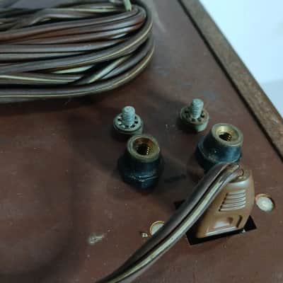 Single Rare Vintage Arvin Powered Speaker Wood MCM Audio Speaker Box READ image 9