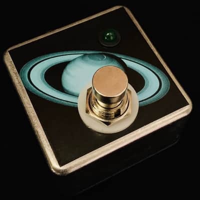 Saturnworks Amp / Device Micro TS Latching Switch with an Internally Powered LED - Handcrafted in California image 1
