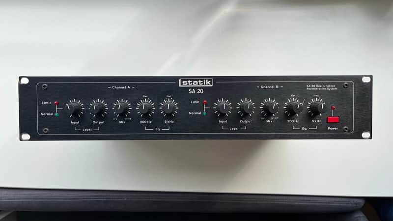 Statik SA20 dual spring reverb made in UK image 1