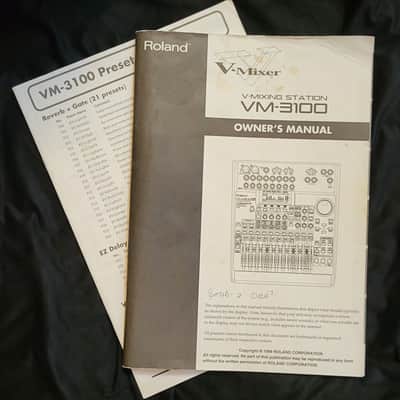 VM-3100 V- MIXER Owner's Manual image 1