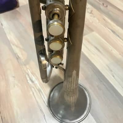 Lyons Band Instrument Co Challenger Model 1354 approx. 1950's - Lacquered Brass image 13