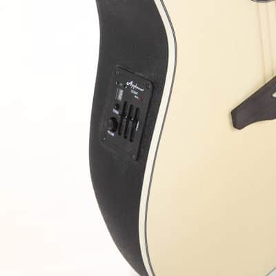 Ovation Applause Mid Cutaway Acoustic-Electric Guitar, Natural Satin (AB24-4S) image 5