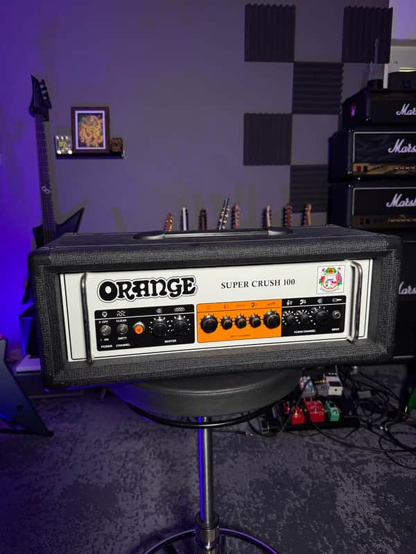 Orange Super Crush 100 Amp Head - like new image 1