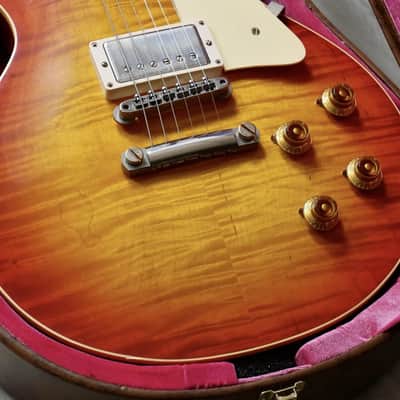 Gibson Custom Shop Murphy Lab 1959 Les Paul Reissue Ultra Light Aged Factory Burst image 9