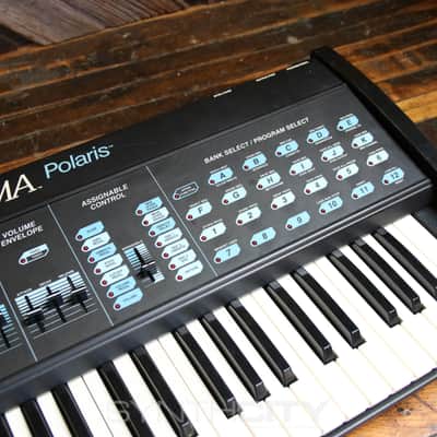 Rhodes Chroma Polaris 64-Key 6-Voice Polyphonic Analog Synthesizer 1984 - Black image 5