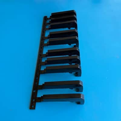 CASIO WK-6500 WK-220 CTK-1100 Replacement Key Part: Black Keys [2 Octaves] image 3
