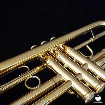 Kanstul Burbank 3 California   trumpet made by Kanstul mouthpiece case Reeves gamonbrass image 17