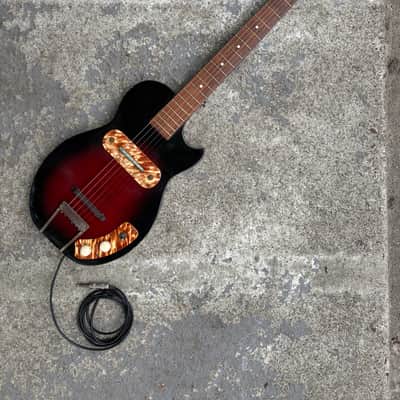 1952 Kay ‘Rex’ K-125 Peanut Red Burst RARE image 1