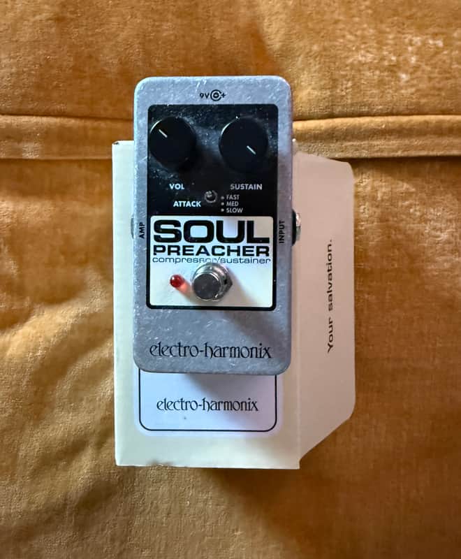 Electro-Harmonix Soul Preacher Nano Compressor / Sustainer 2007 - Present - Cream / Black image 1