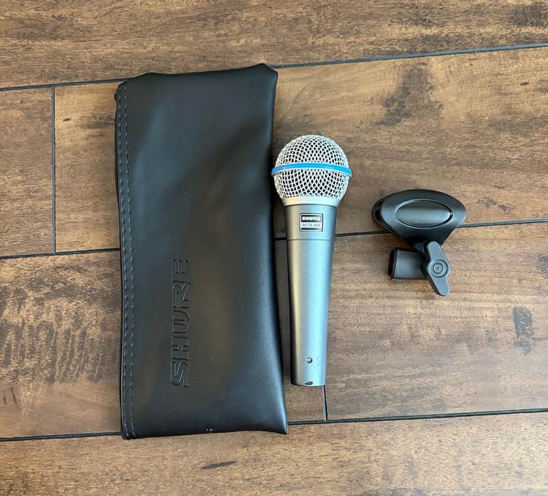 Shure BETA 58A Handheld Supercardioid Dynamic Microphone image 1