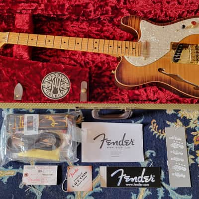Fender American Select Telecaster Thinline 2013 - Violin Burst image 10