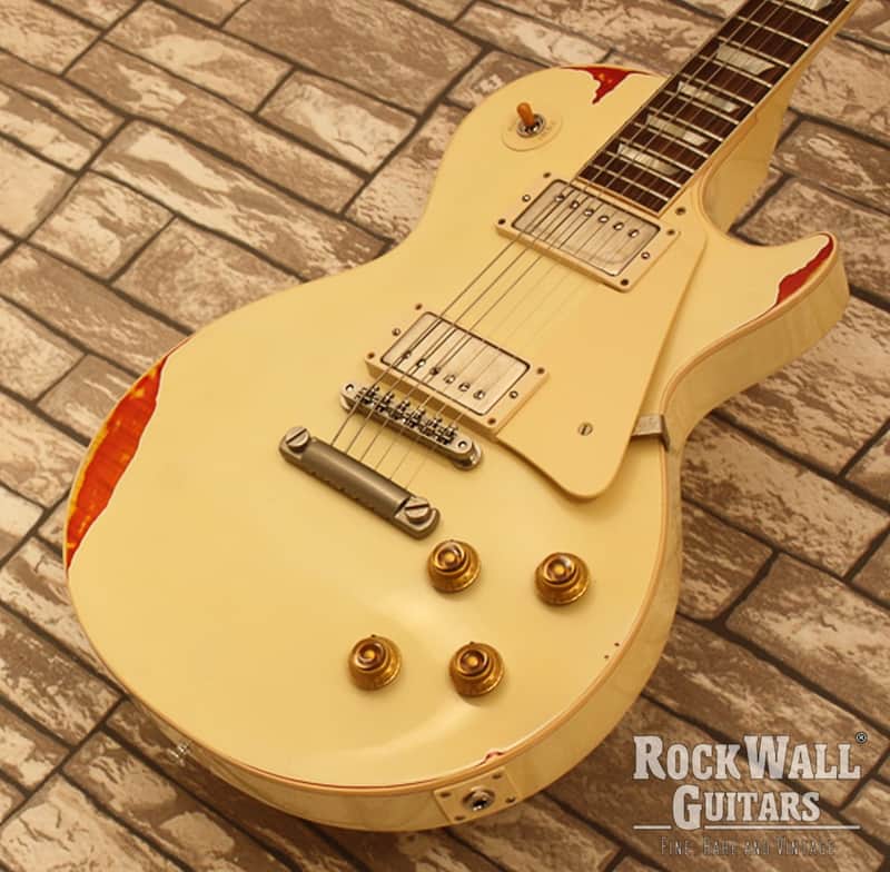 Gibson Les Paul Standard 58 Aged White over Sunburst 2017 image 1