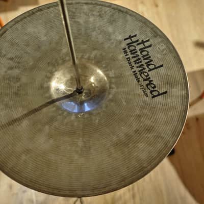 Sabian 14" HH Hand Hammered Dark Hi-Hat Cymbals (Pair) 2005/06 image 7