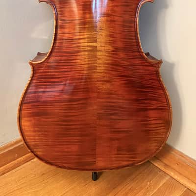 Beautiful 4/4 Cello Maple leaf - Ruby MLS510c - 4/4 image 2