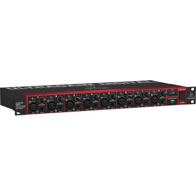 Behringer ULTRAGAIN ADA8200 High-Quality 8x8 ADAT Audio Interface with Midas Mic Preamps image 1
