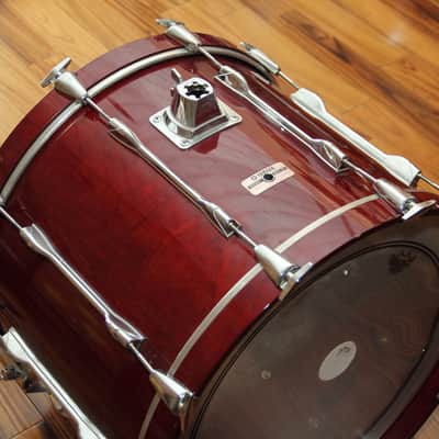 Yamaha  Recording Custom 9000 - cherry wood 22"x16 bass drum image 14