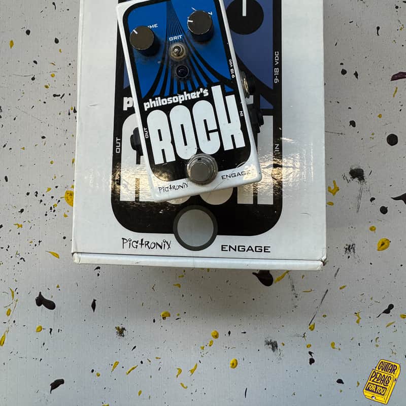 2010s Pigtronix Philosopher’s Rock White