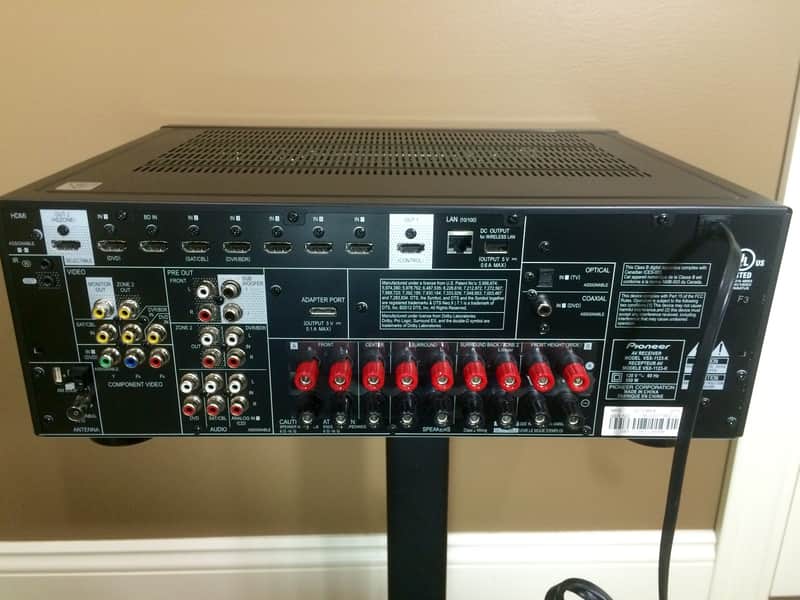 Pioneer VSX-1123 K 2014 Black | Reverb