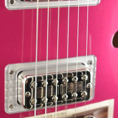 Gretsch G6120T-HR Brian Setzer Signature Hot Rod Hollow Body with Bigsby Candy Magenta image 3