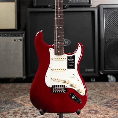 Fender Player II Stratocaster Electric Guitar - Transparent Cherry Burst image 3