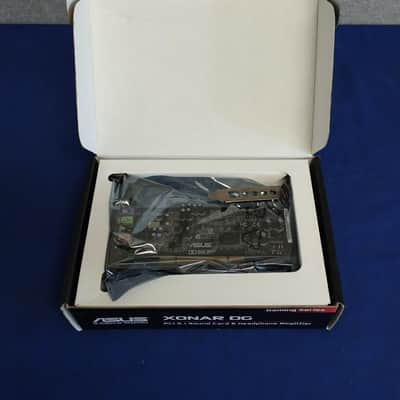 ASUS Xonar DG PCI Sound Card 5.1 channels Headphone Amp w/ Driver/Manual CD NOS image 7