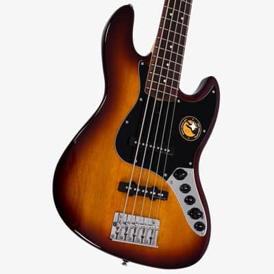 Sire Marcus Miller V3 2nd Generation Bass Guitar, 5-String, Tobacco Sunburst image 5