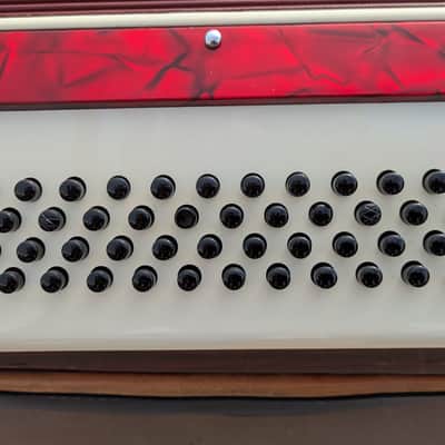 Parrot MUS1307 - 48 bass piano accordion, 1970 image 4