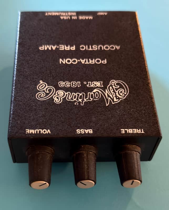 Martin PORTA-CON Acoustic Pre-Amp | Reverb