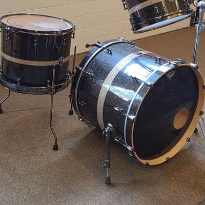 Truth Custom Drums Custom - Black sparkle image 1