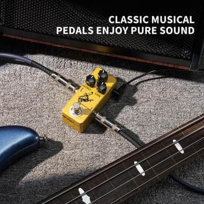 MOSKY Golden Horse Overdrive Effect Pedal Boost Guitar Effect Pedal with True Bypass for Electric Guitar image 7