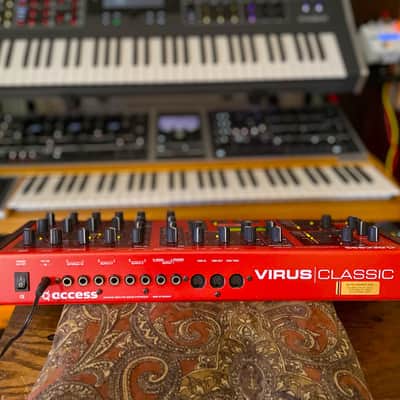 Access Virus Classic Desktop Digital Synthesizer 2002 - Red / Black image 5