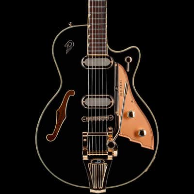 Duesenberg Starplayer TV Phonic Black with Custom Line Case image 2
