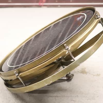 Remo 16" Roto Tom Drum Gold / Chrome Vintage 1970's image 3