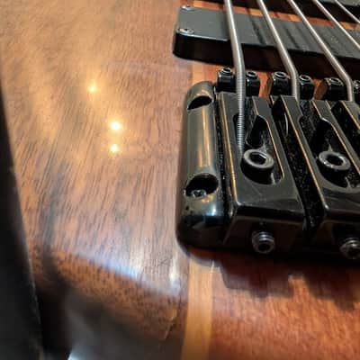 Peavey Grind Bass 5 NTB 5-String Neck-Thru Electric Bass - Mahogany image 7