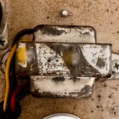 1965 Fender Vibro Champ Vintage Black Panel Tube Amp 1x8, Class A, FEIC image 14