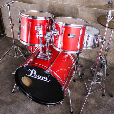 Pearl Export 1990's 5 Piece Drum Set image 5