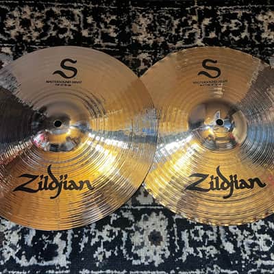 Zildjian 14" S Series Mastersound Hi-Hat Cymbals (Pair) - Brilliant image 1