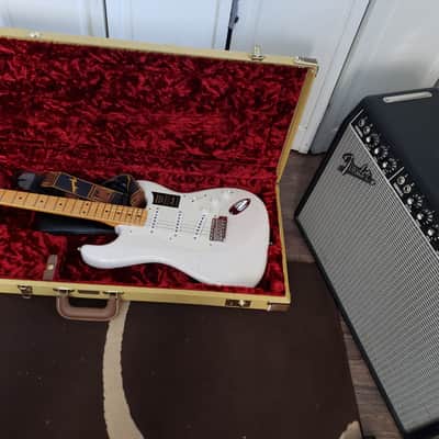 Fender American Original '50s Stratocaster with Maple Fretboard 2018 - 2022 - White Blonde image 2